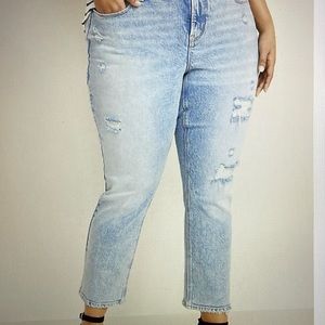 Old Navy High waist Power Straight Jeans size 16